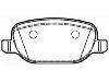 Bremsbelagsatz, Scheibenbremse Brake Pad Set:77362273